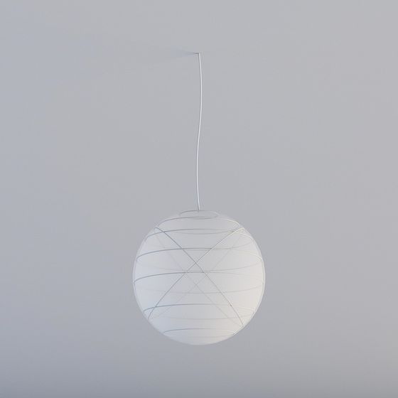 Woven Lampshade 3D Model for Modern Interiors