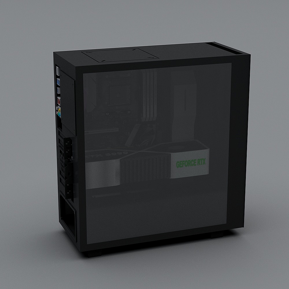GeForce RTX PC Case 3D model