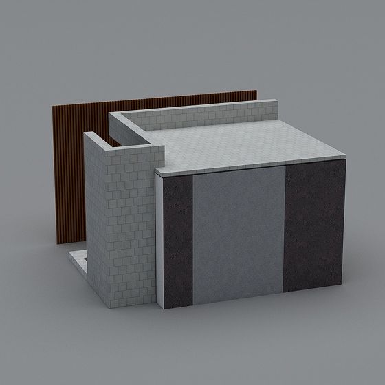 Stylish Urban-Inspired 3D Model for Creative Projects