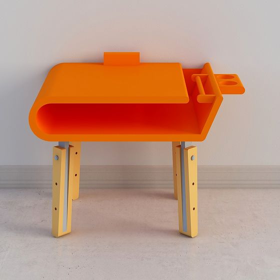 Futuristic Table 3D model