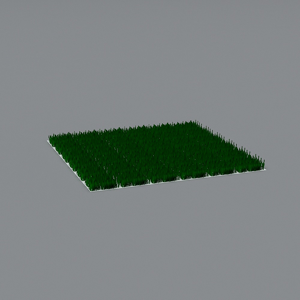 Lush Green Oasis 3D Model for Nature Scenes