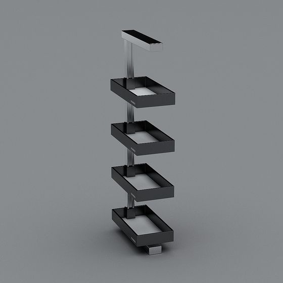 Urban Steps 3D model - Futuristic Design
