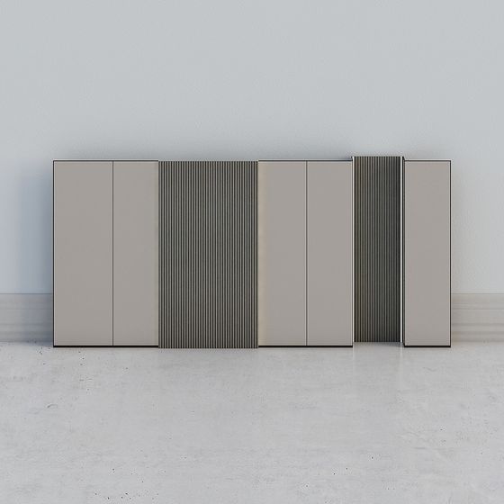 Urban Panel 3D model for Contemporary Spaces