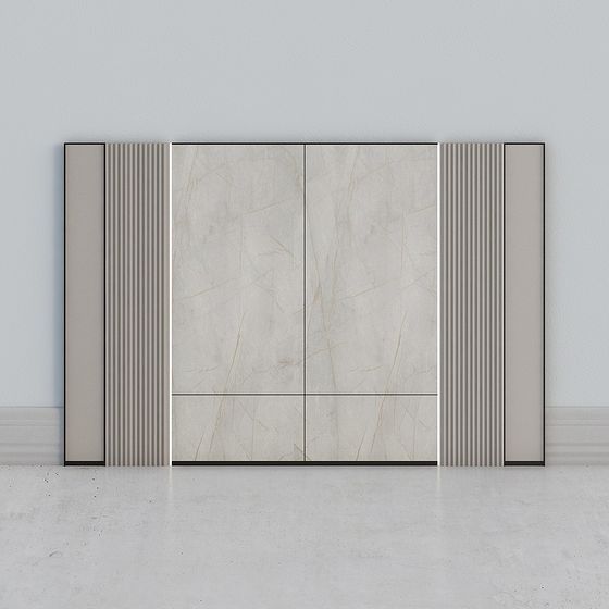 Stylish Low-Polygon 3D Model for Creative Spaces