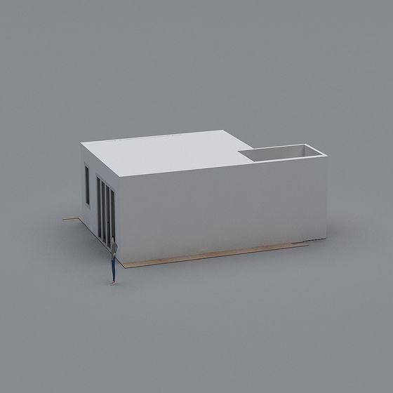 Urban Cottage 3D model