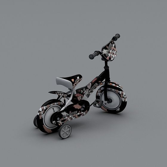 Urban Cubes Children's Tricycle 3D model
