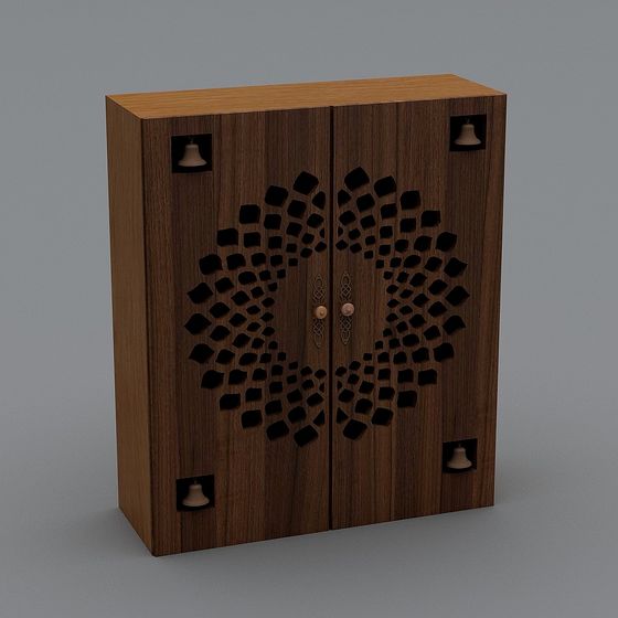 Ancient Charm Door 3D model