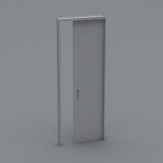 Modern Minimalist Door 3D model