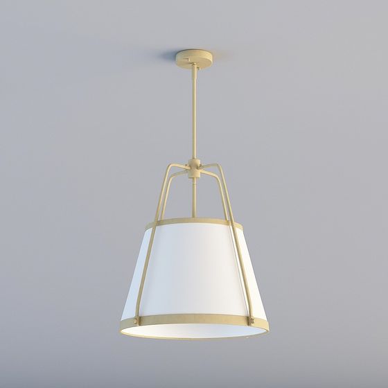 Leder_Klassisch_Weiß_4_Lt_Pendelleuchte_-_Uttermost