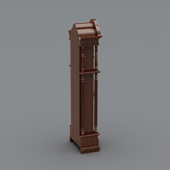 Vintage Floor Clock 3D model
