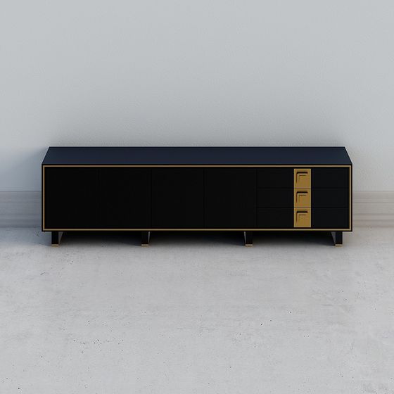 Urban Elegance TV Stand 3D model