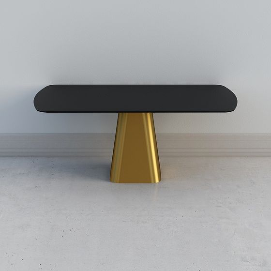 Minimalist Bar Counter 3D model