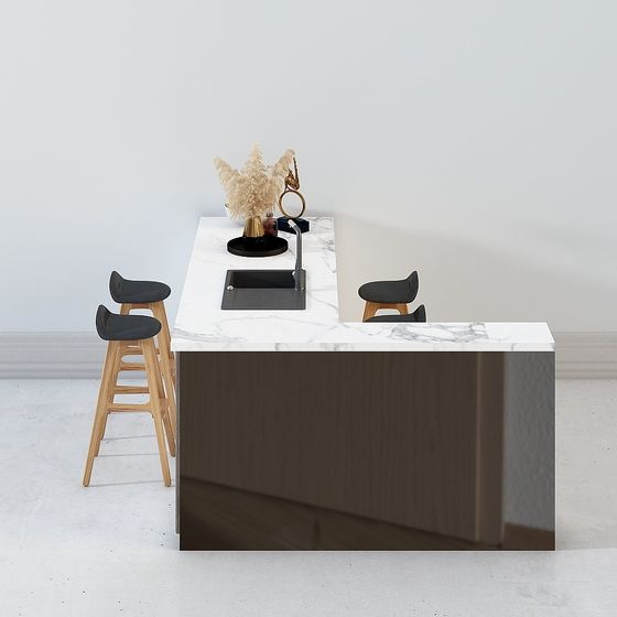 Stylish Bar 3D Model for Contemporary Spaces