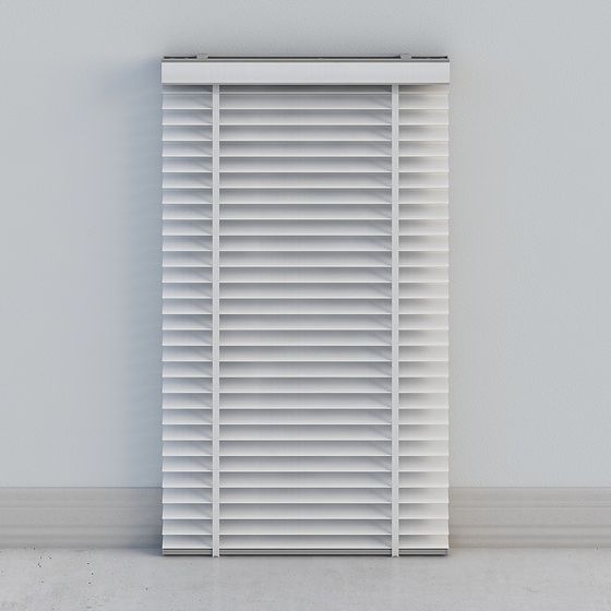 Stylish Low-Poly Blinds 3D model for Modern Designs