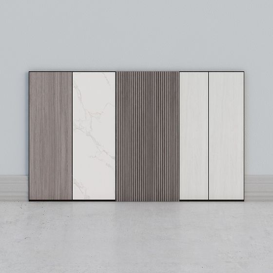 Urban Panels 3D model for Creative Projects