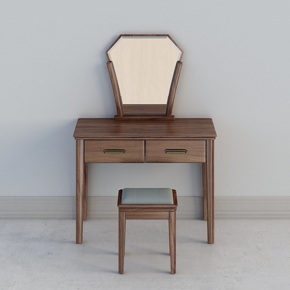 Jiuxi Wood - Modern Simplicity - Solid Wood Dresser-903