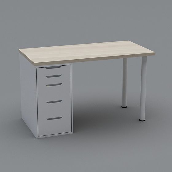 Stylish Urban Workstation 3D model for Creative Solutions