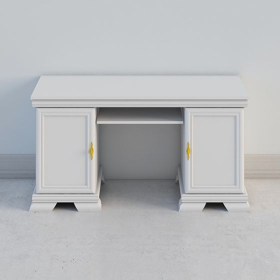 Classic Desk 3D model