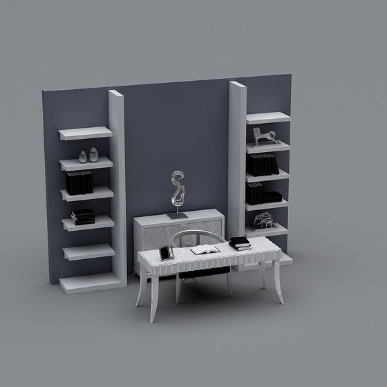 Modern Urban Study 3D model