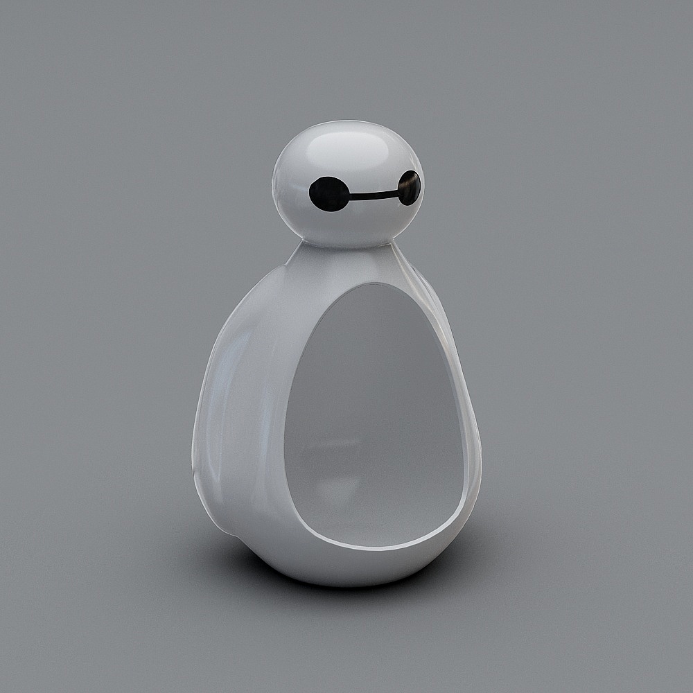 Futuristic Helper 3D model