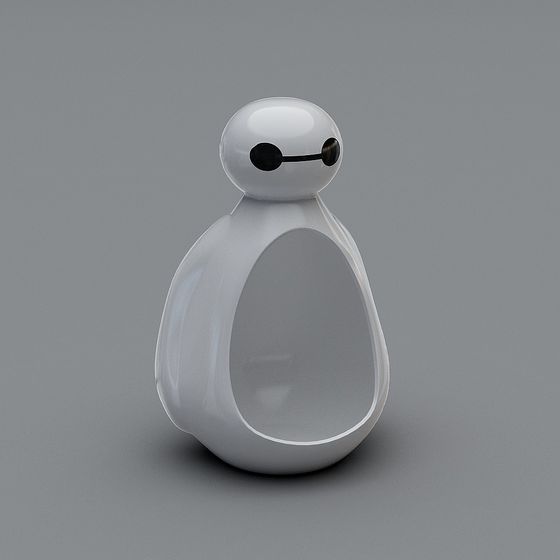 Futuristic Helper 3D model for Creative Projects