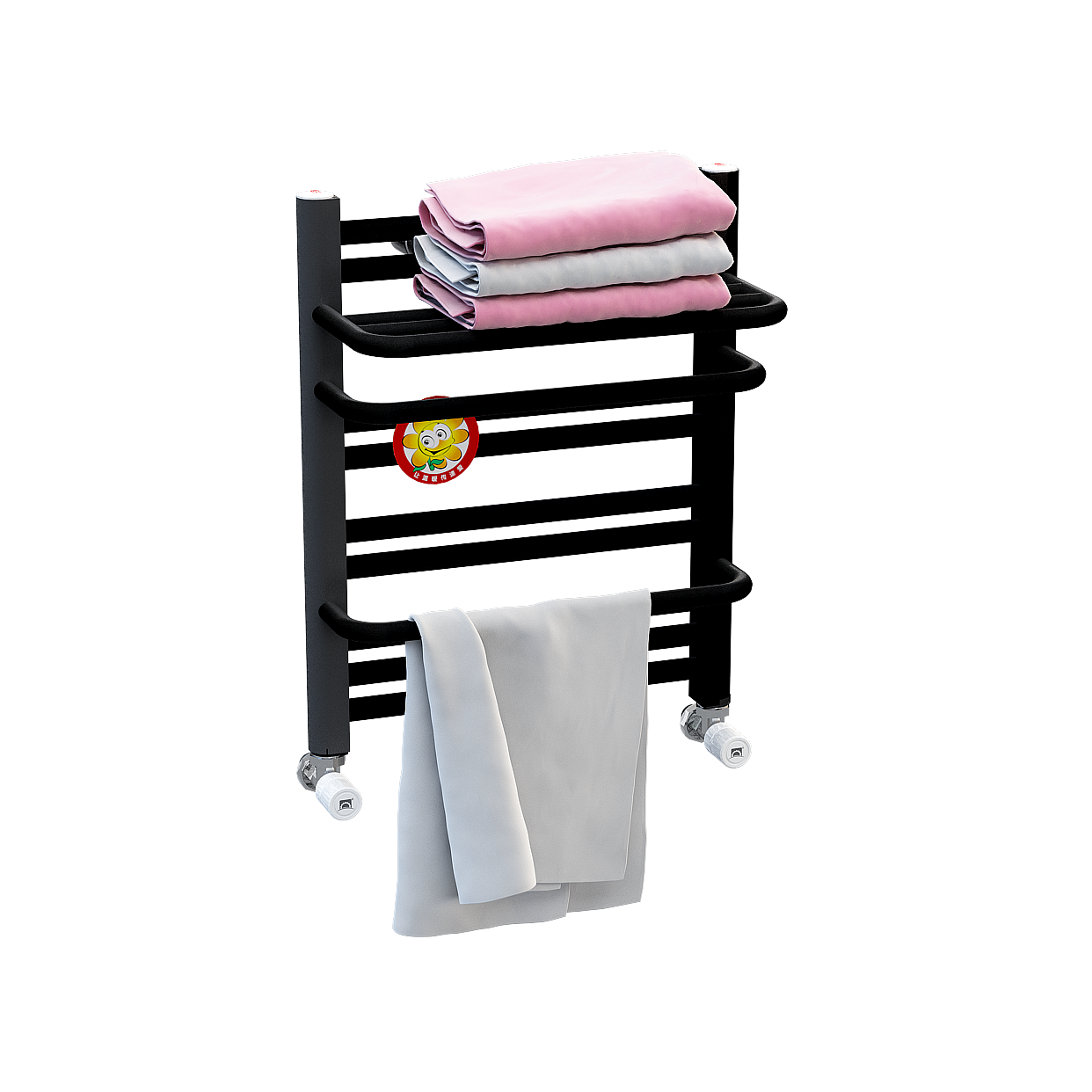 Stylish Low-Polygon Towel Rack – Modern Bathroom Decor