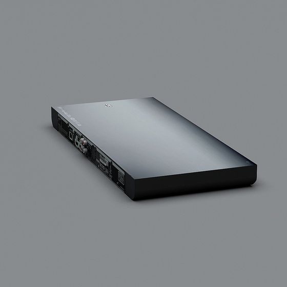 Stylish Portable Hard Drive 3D model