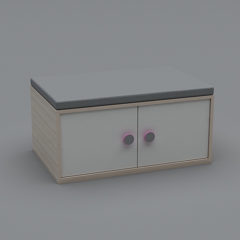 Urban Small Cabinet 3D model
