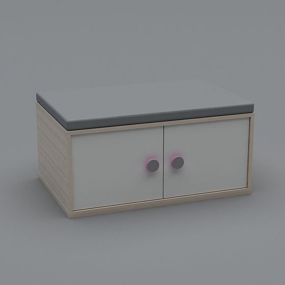 Urban Small Cabinet 3D model