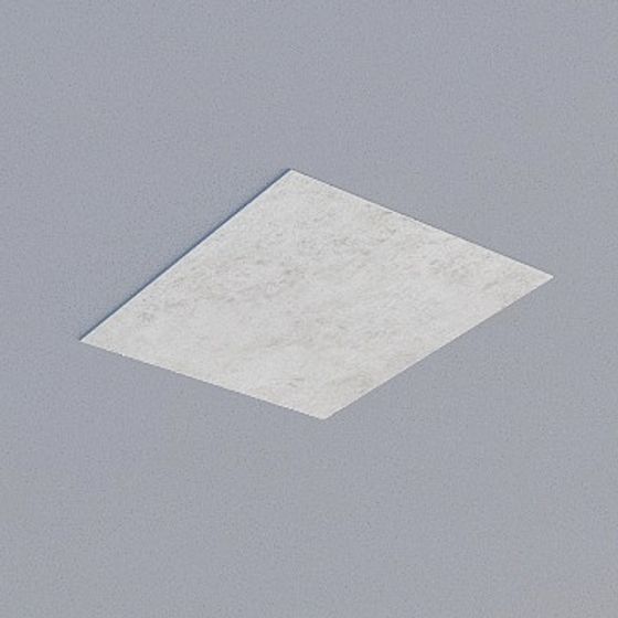 Gray Honeycomb Panel 3D Model for Modern Interiors