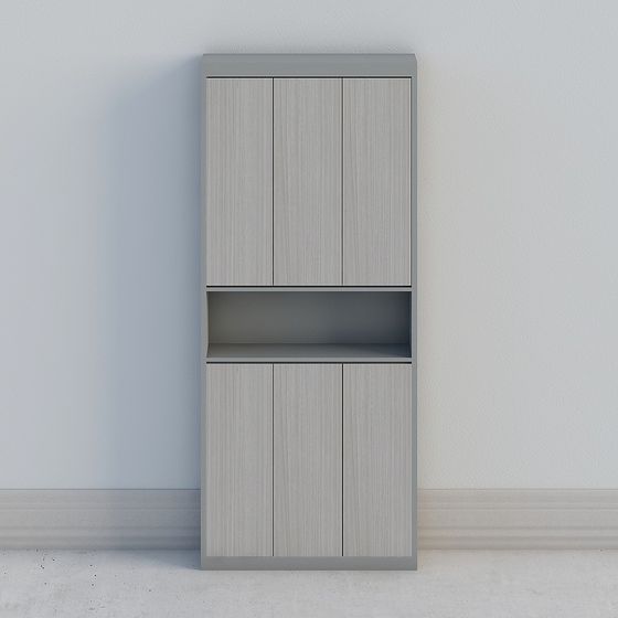 Urban Bookshelf 3D model for Modern Interiors