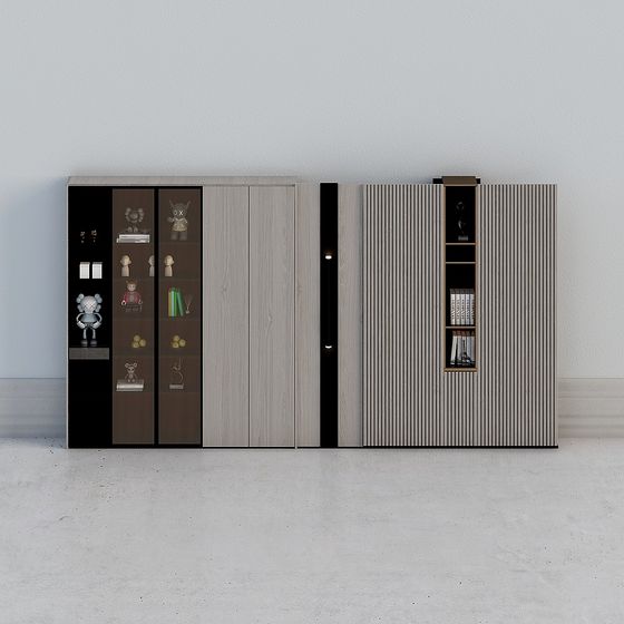 Urban Bookshelf 3D model