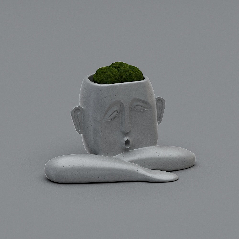 Modern Vase Figure Sculpture Ornament