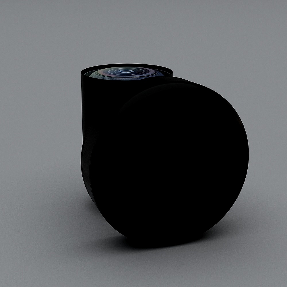 Futuristic Eye 3D Model