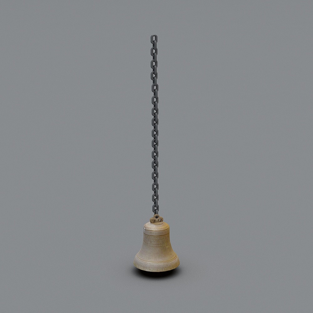 Vintage Wind Bell 3D model