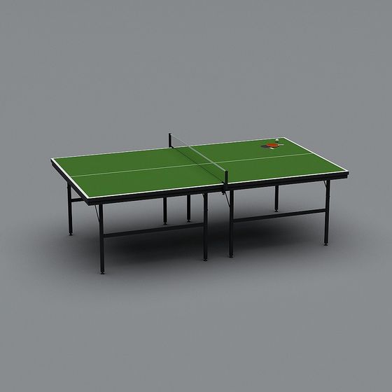 Modern Table Tennis Table 3D model