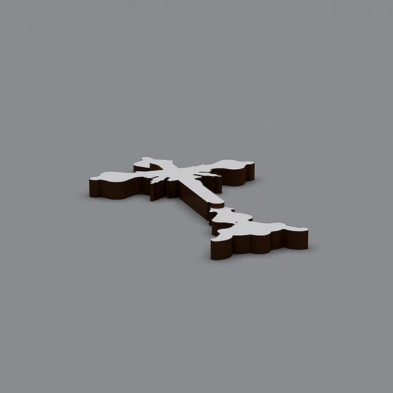 Abstract Art Wings 3D model