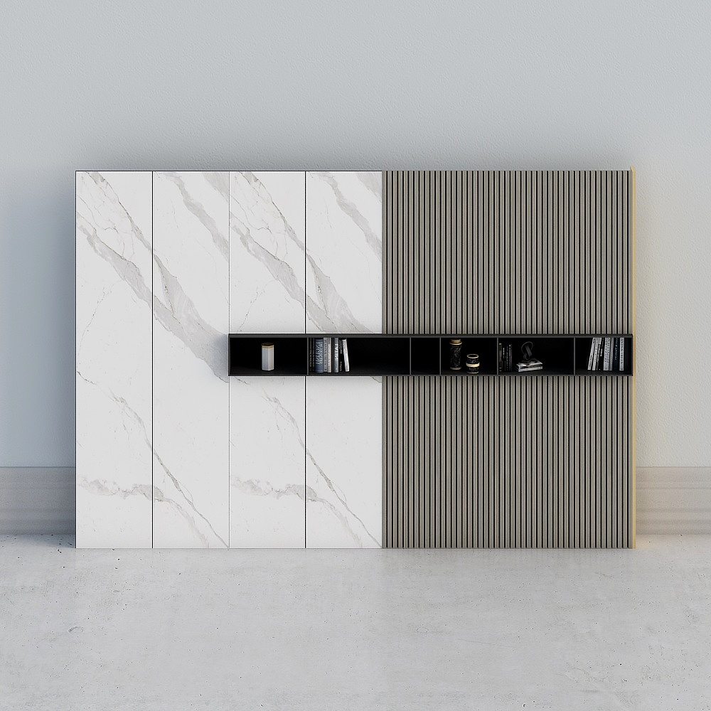 Tường + trang trí