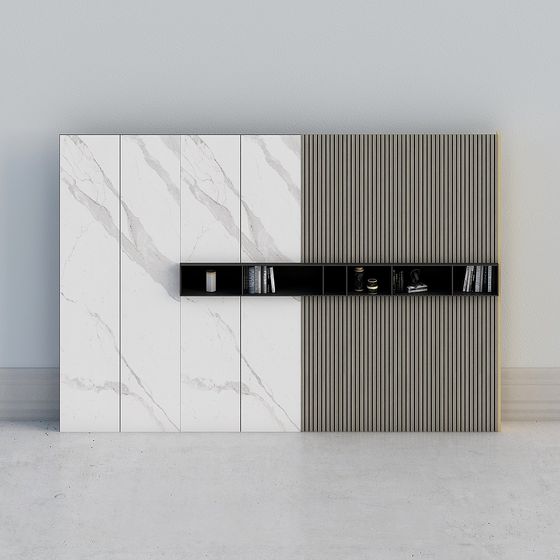 Tường + trang trí