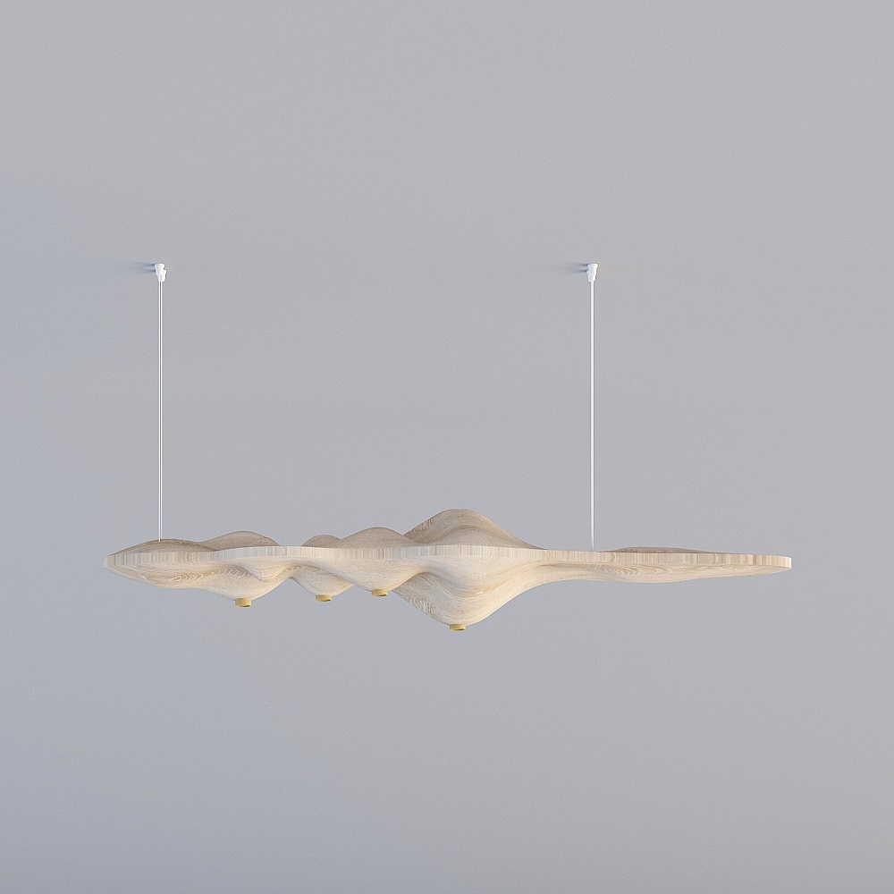 Landscape chandelier + Zen Chinese style + personalized chandelier