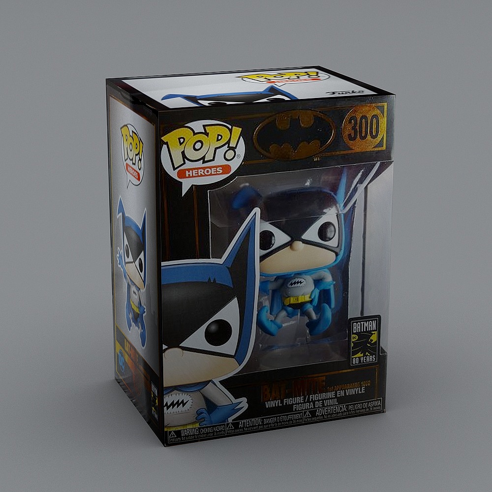 Cute Batman POP! 3D model
