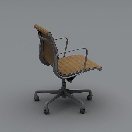 Modern Minimalist Office Chair 3D model