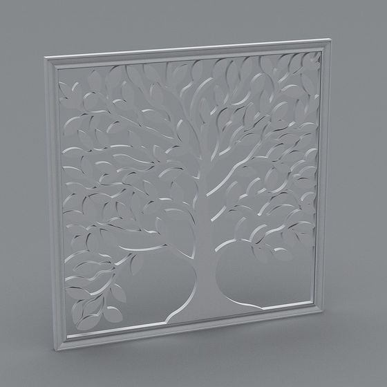 Vibrant Life Tree 3D model for Modern Projects