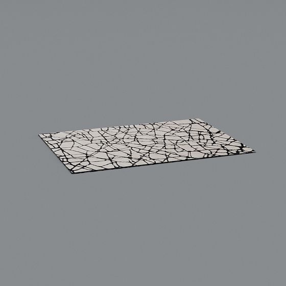 Cracked Flooring 3D model