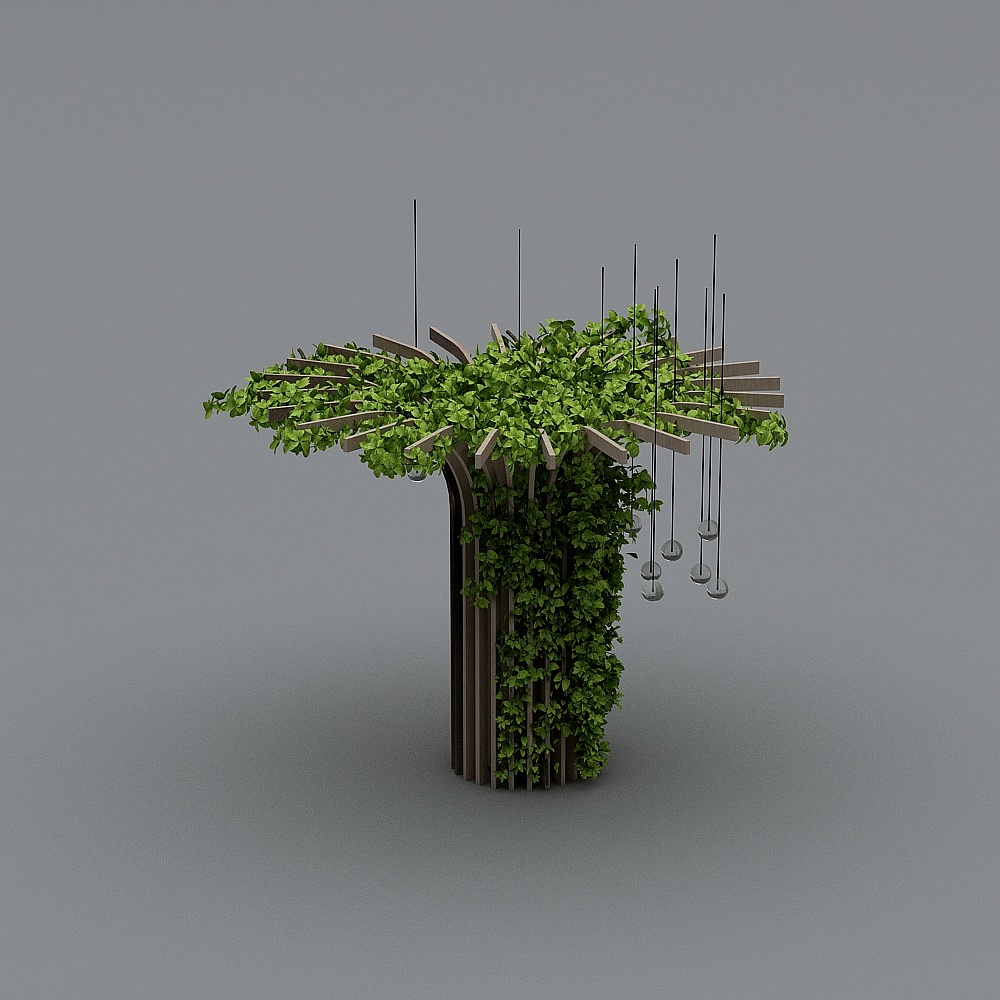 Lush Green Tree 3D model for Modern Designs