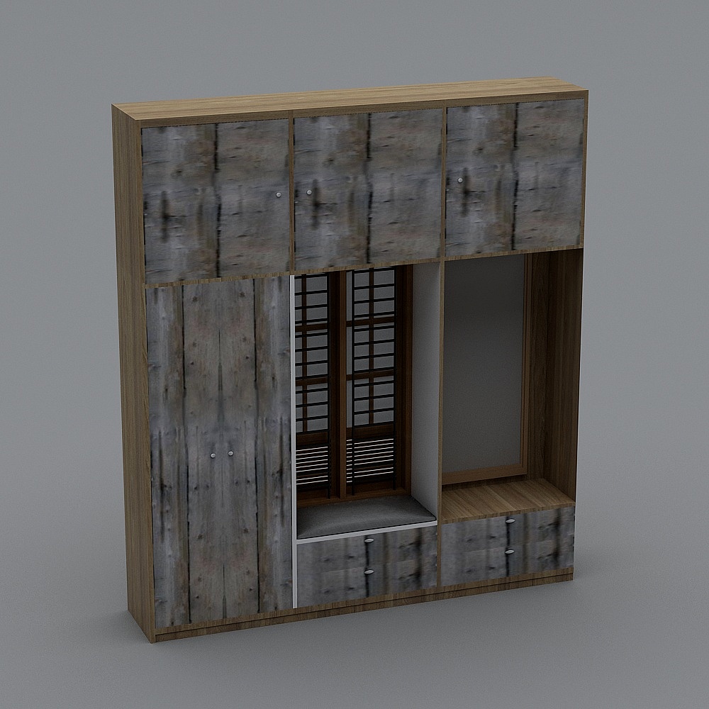 AADHAVAN HOUSE WARDROBE DESIGN