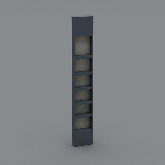 City Light Bookshelf 3D model