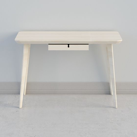 Minimalist Desk 3D model for Contemporary Spaces