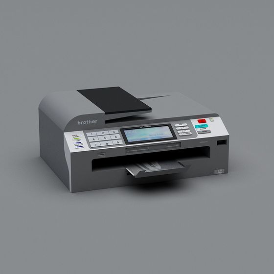 Low Poly Brother Multifunctional All-in-One 3D model