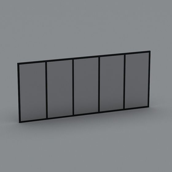 Urban Window 3D model for Modern Design